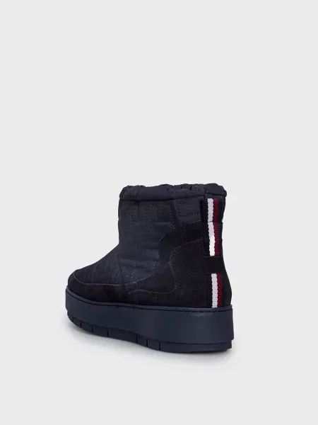 Дутики Tommy Hilfiger с принтом синие