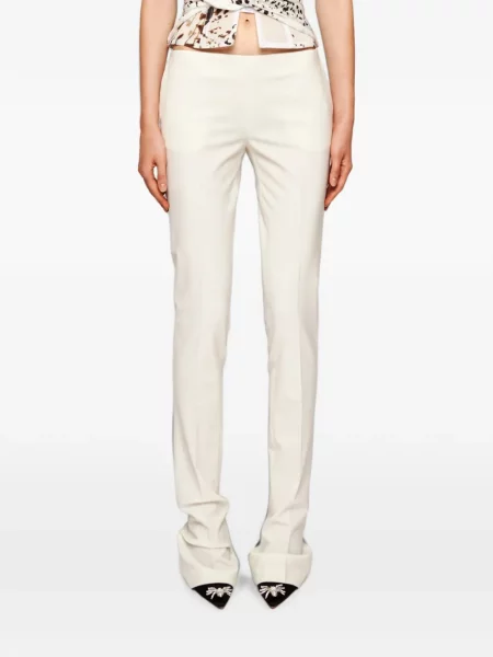 Pantaloni Blumarine alb