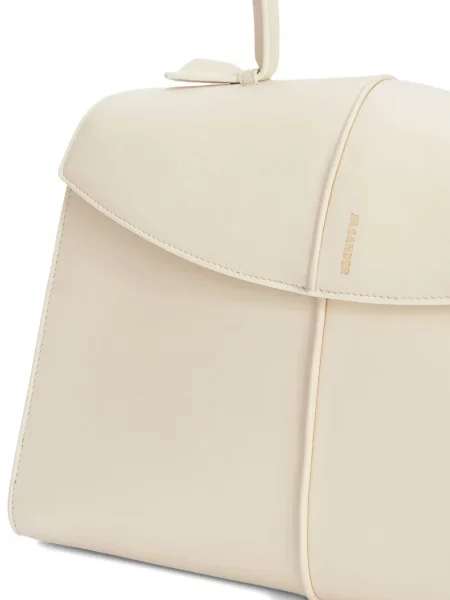 Geanta de piele Jil Sander din piele