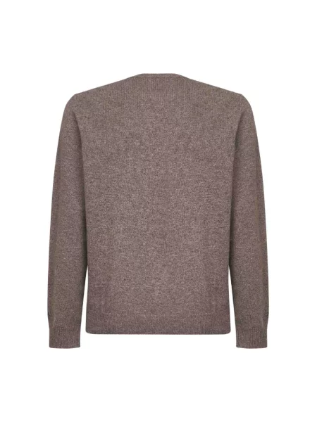 Sweter Mc2 Saint Barth brązowy