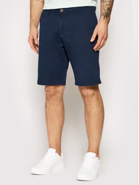 Kratke hlače iz tkanine Jack&Jones modra