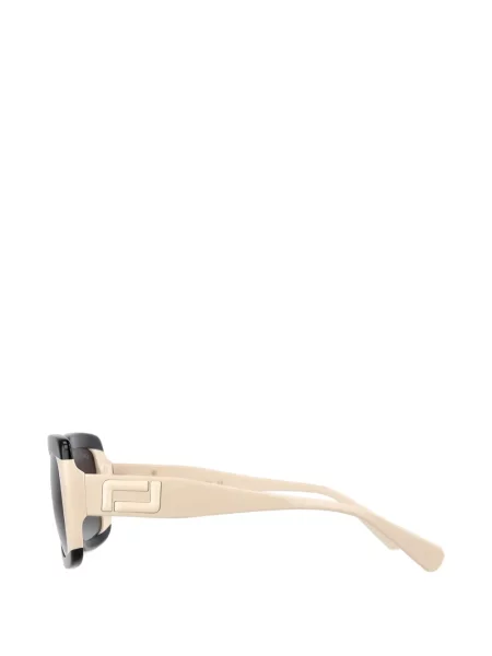 Ochelari de soare Lancel cu imprimeu geometric negru