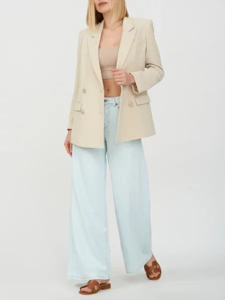 Піджак Armani Exchange бежевий