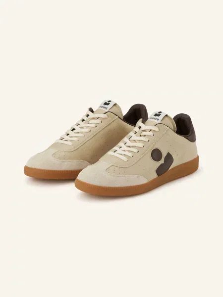 Isabel Marant Sneakersy Bryce beige beżowe