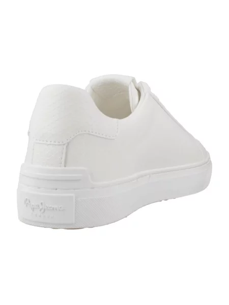 Sneakerși Pepe Jeans alb