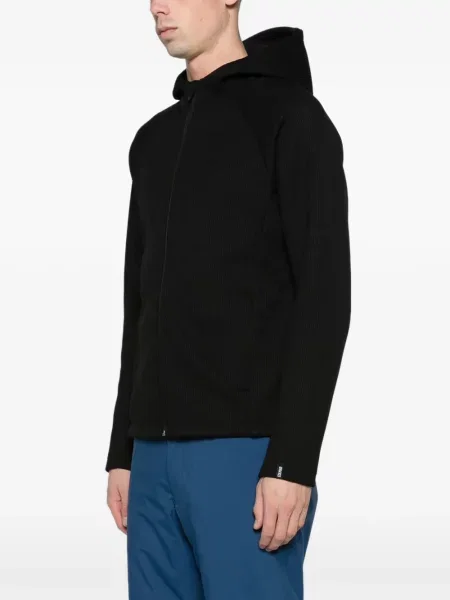 Πλεκτό hoodie Colmar με κουκούλα μπλε