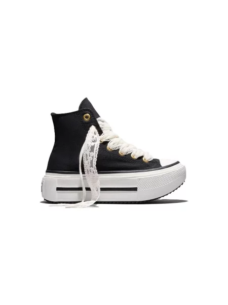 Teniși Converse Chuck Taylor All Star Lift Double Stack Lace negru