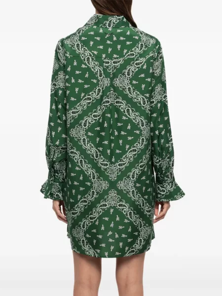 Rochie Zadig&voltaire de mătase verde