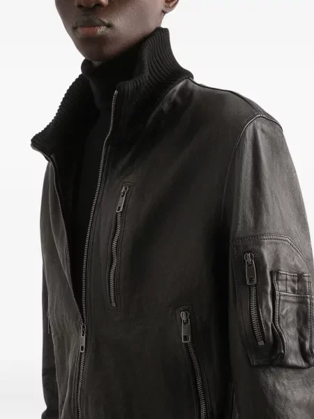 Geanta de piele Dolce & Gabbana negru