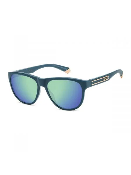 Polaroid PLD teal/szürke tükrös polarizált napszemüveg. Méret: OS szürke