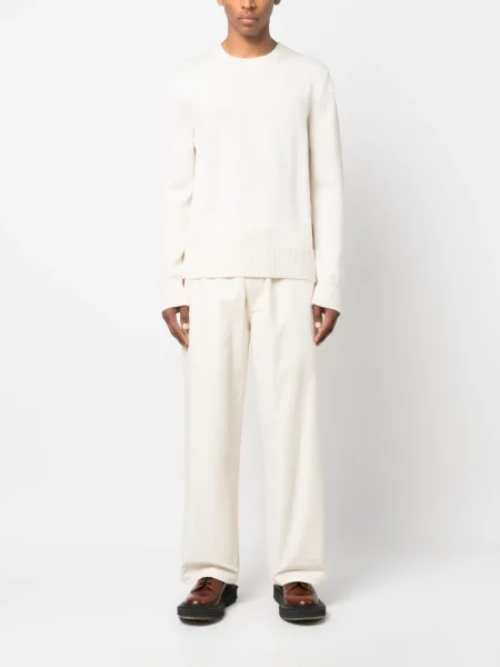 Megztas megztinis Jil Sander apvaliu kaklu