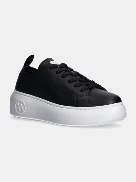 Tenisky Armani Exchange čierna