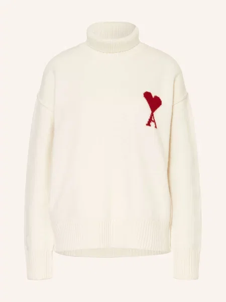 Ami Paris Golf weiss czerwony