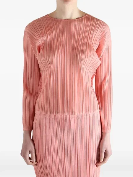 Top Pleats Please Issey Miyake ružičasta