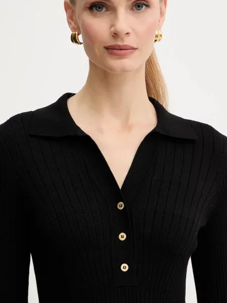 Макси платье Marciano Guess клеш черное