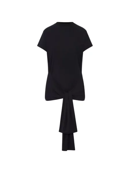 Cu centură tricou Toteme drapate negru