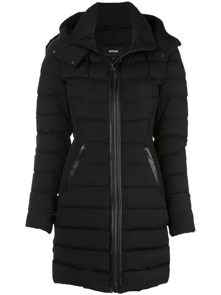 Palton Mackage cu glugă negru