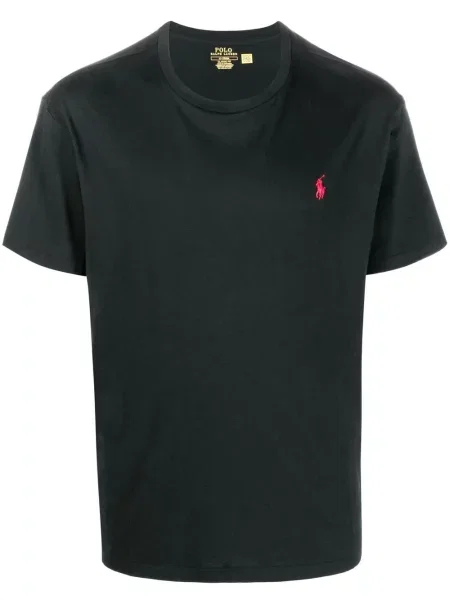 Μπλούζα Polo Ralph Lauren με κέντημα μπλε
