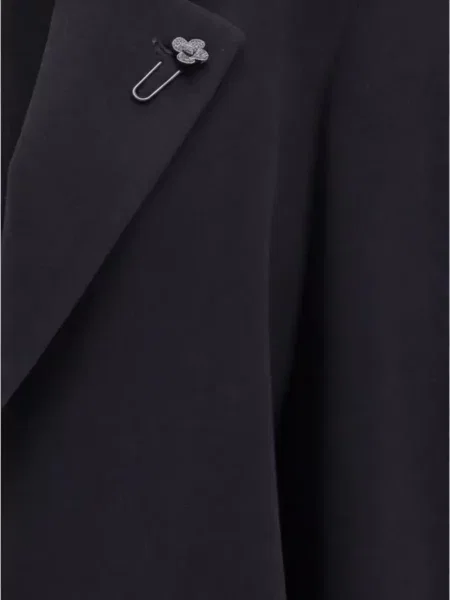 Geacă Lardini cu model floral negru