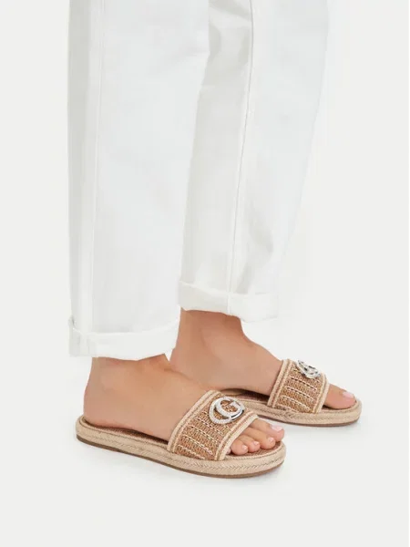 Espadrile Guess FLJKLI bež
