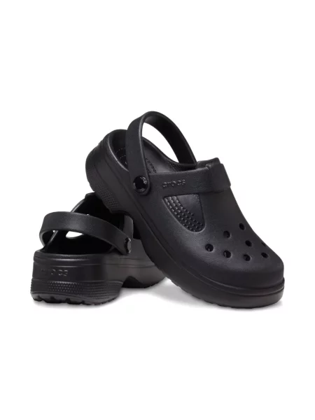 Dětské dřeváky Crocs černé