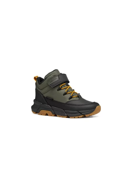 Bakancs Geox J Flexyper Plus Boy B Abx S Sötétzöld