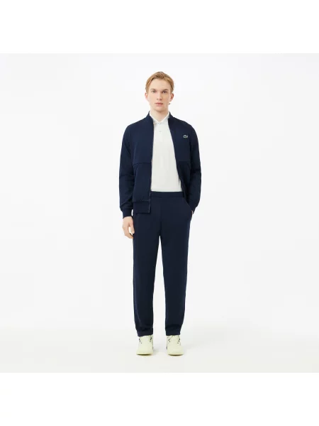 Lacoste Elastyczne Spodnie Dresowe Do Tenisa granatowy