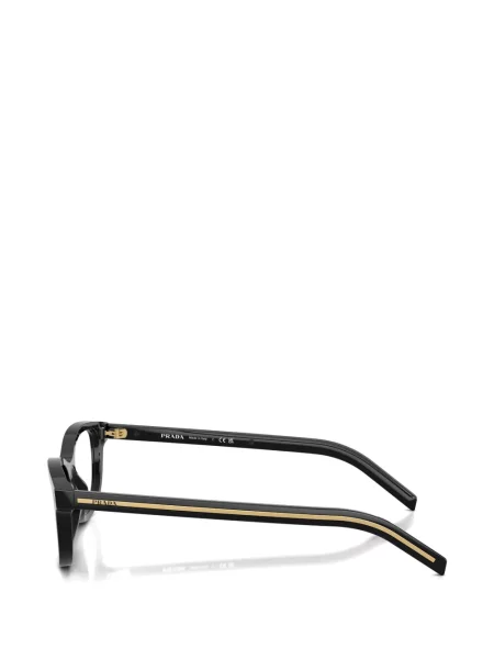 Ochelari de soare rotunzi Prada Eyewear negru