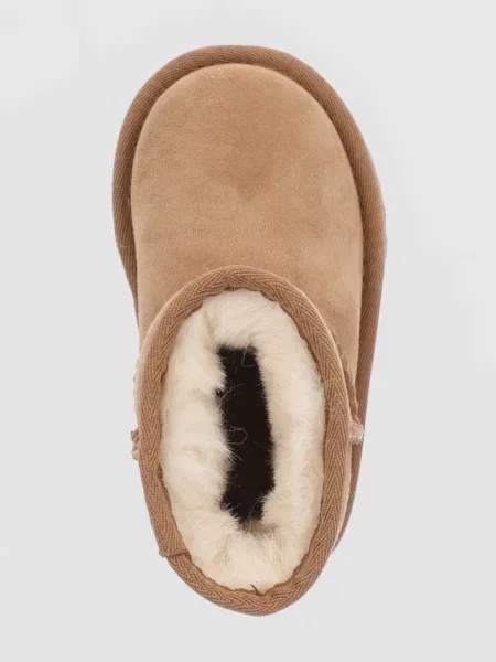 UGG Детски велурени апрески кафяво