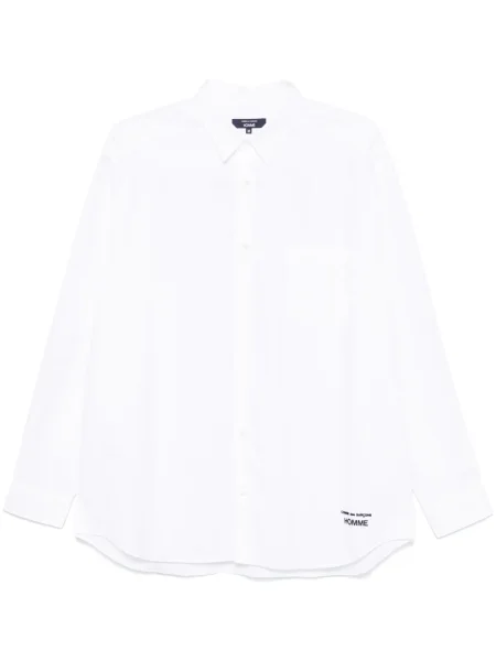 Cămașă Comme Des Garçons Homme cu broderie alb