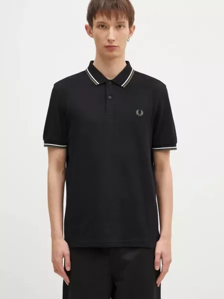 Tricou polo Fred Perry negru