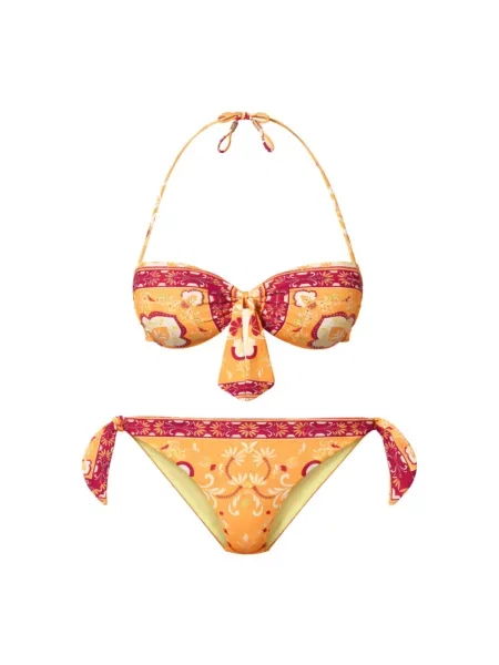 Bikini Twinset z nadrukiem pomarańczowy