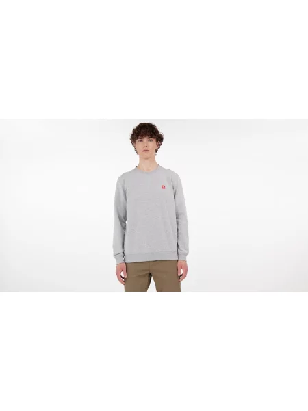 Makia Bennet Light Sweatshirt M Mężczyźni Bluzy i bluzy z kapturem Makia Size: L szary