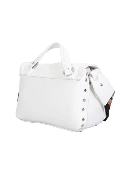 Torebka Zanellato skórzana biała
