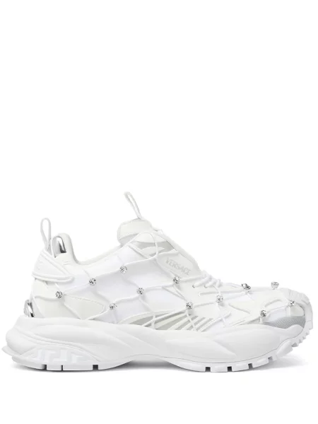 Sneakerși Versace alb