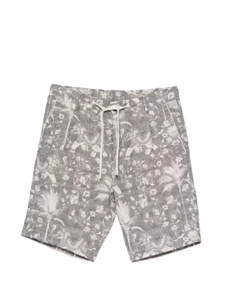 Pantaloni scurți Eleventy cu cordon negru