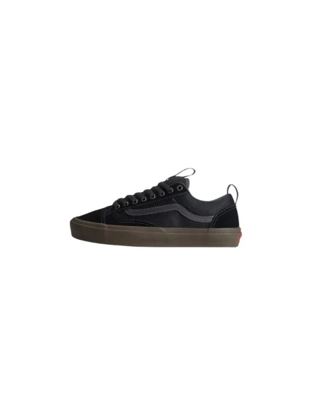 Sneakersy Vans Old Skool skórzane czarne