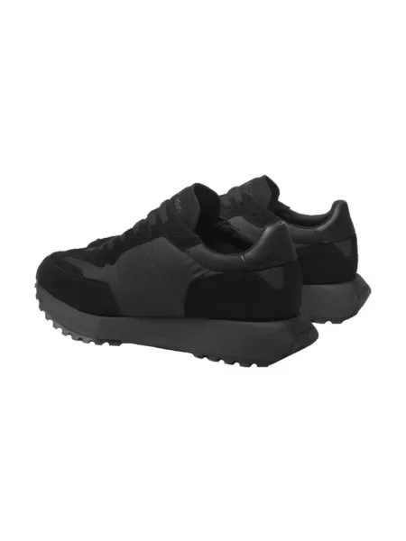 Sneakersy Calvin Klein zamszowe czarne