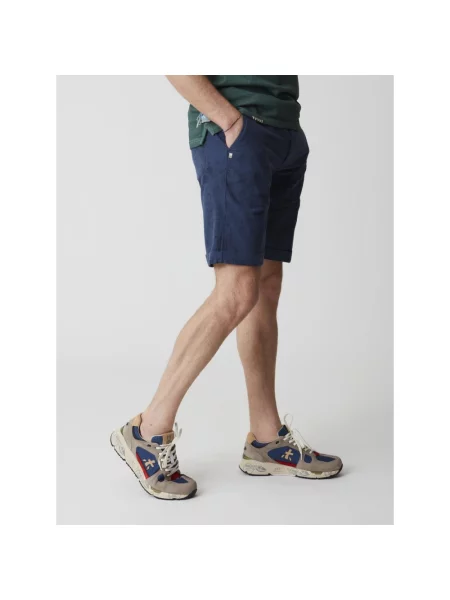 Bermudy 40weft niebieskie