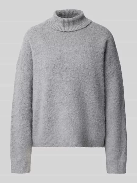 Sweter z domieszką lnu o kroju regular fit model Maglia' Liu Jo White