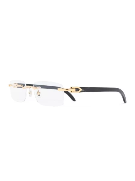 Saulės akiniai Cartier Eyewear juoda