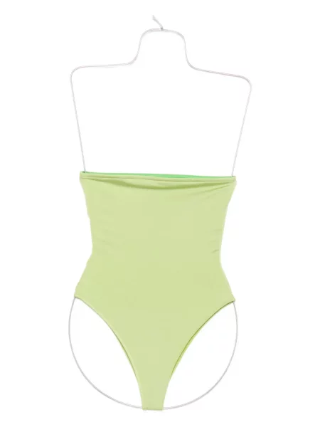 Strój kąpielowy Roberta Einer bez ramiączek zielony