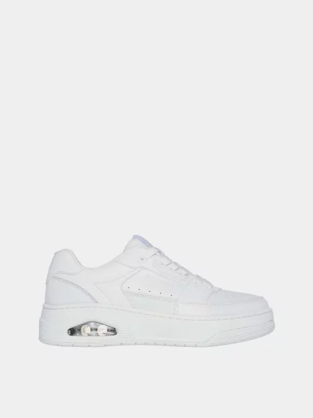 Кожаные кеды Skechers белые