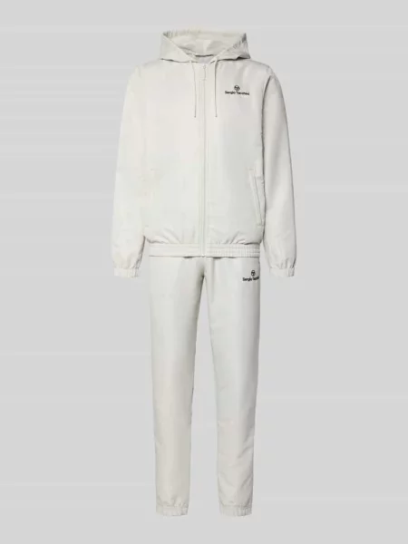 Dres o kroju regular fit z wyhaftowanym logo model Carson' Sergio Tacchini