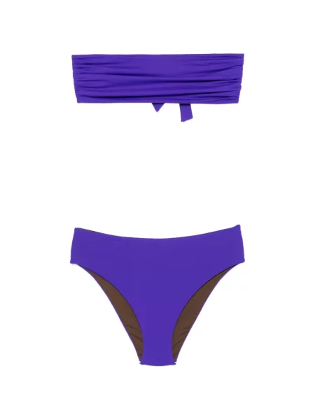Bikini Fisico cu volane violet