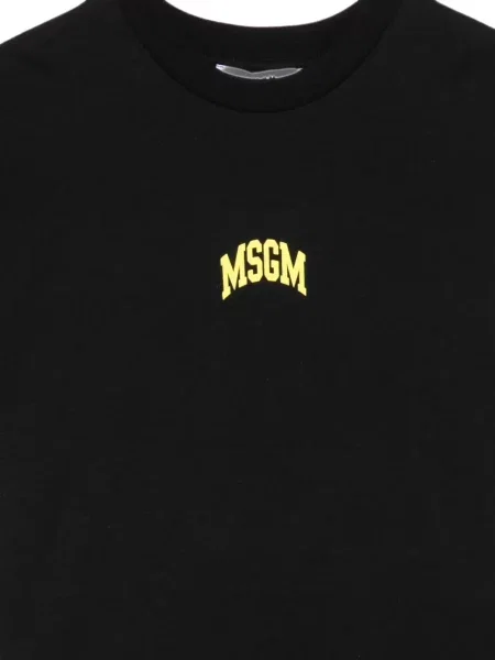 Koszulka dziecięca Msgm czarna