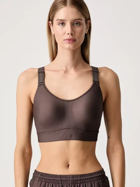 Under Armour športová podprsenka Infinity hnedá