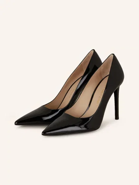 Stuart Weitzman Lakované Lodičky Stuart Power černá