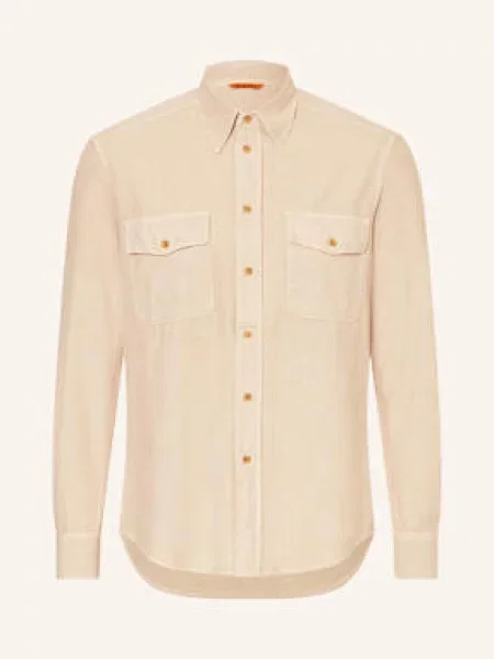 Barena Venezia Koszula Camicia Deca Regular Fit beige beżowa