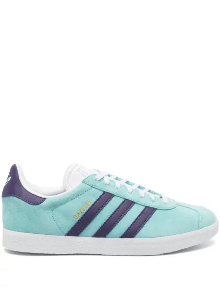 Sneakerși Adidas Gazelle din piele de căprioară albastru